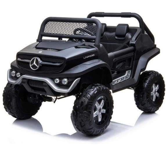 Maşină electrică Kids Car Mercedes-Benz Unimog Black (8490032-4BR)