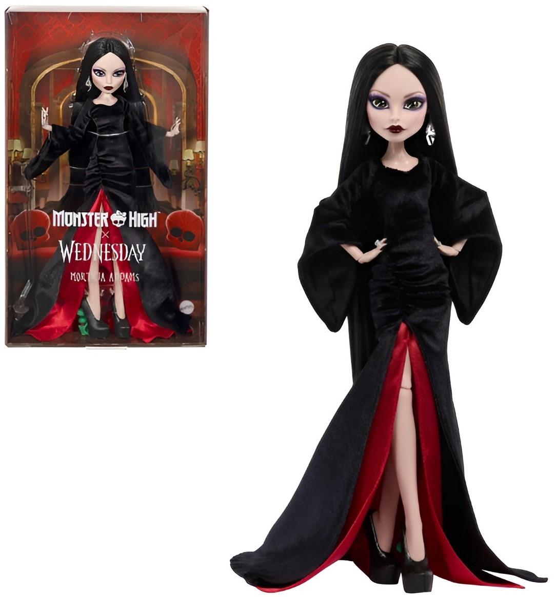 Кукла Mattel Monster High X Wednesday – Morticia Addams