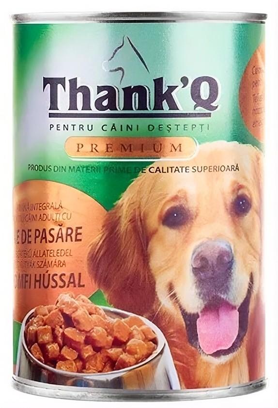 Влажный корм для собак Thank’Q Premium Птица 415g