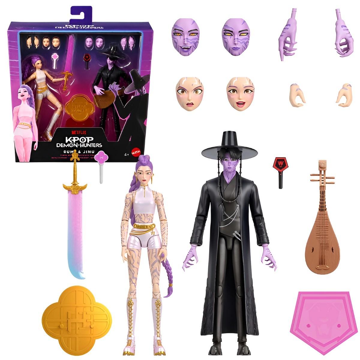 Figurina personaj Mattel Rumi & Jinu 2pcs (JRY40)