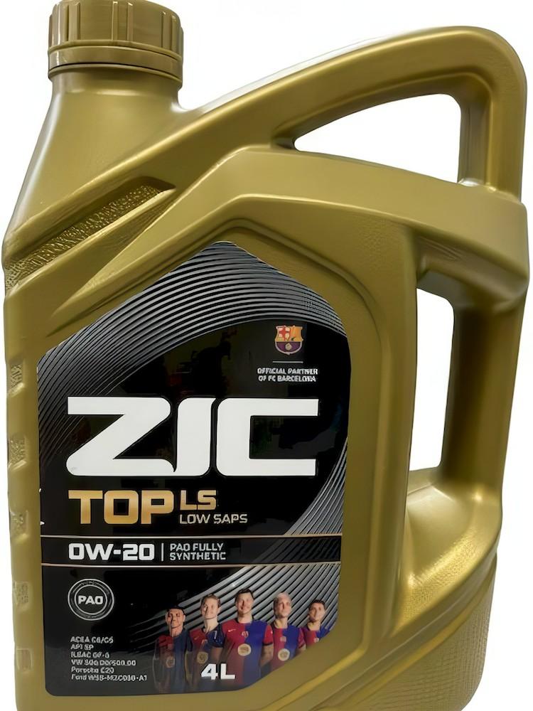 Моторное масло ZIC TOP LS 0W-20 4L