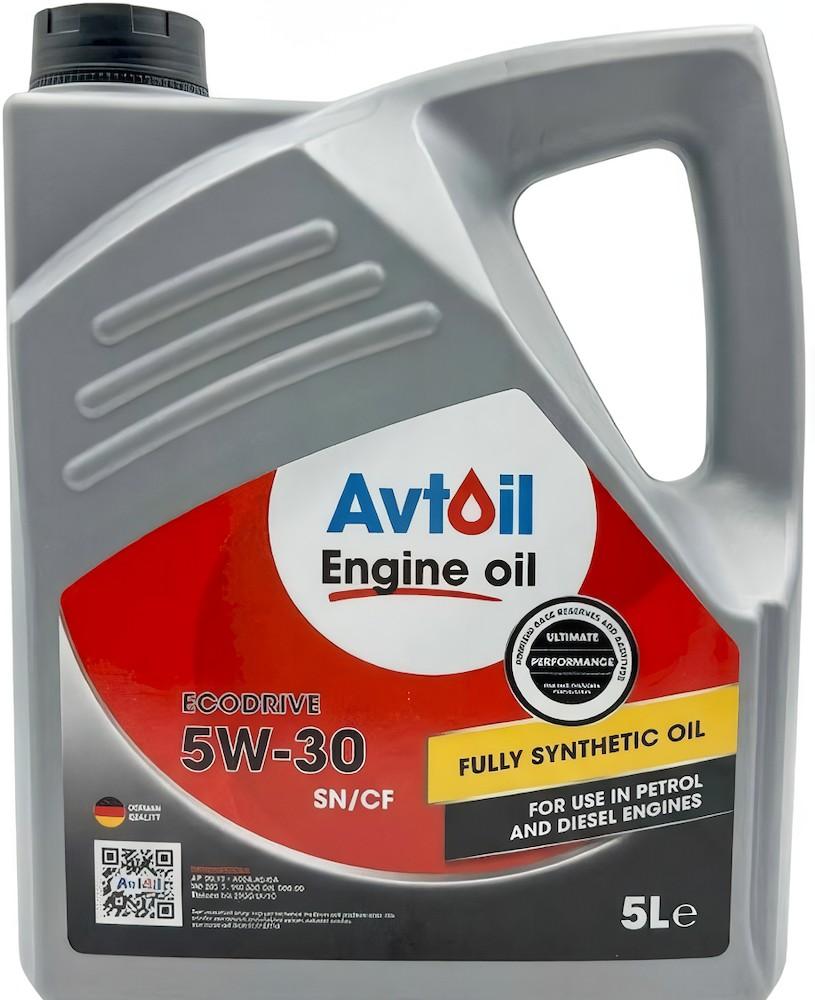 Моторное масло Avtoil 5W30 EcoDrive SN/CF 5L