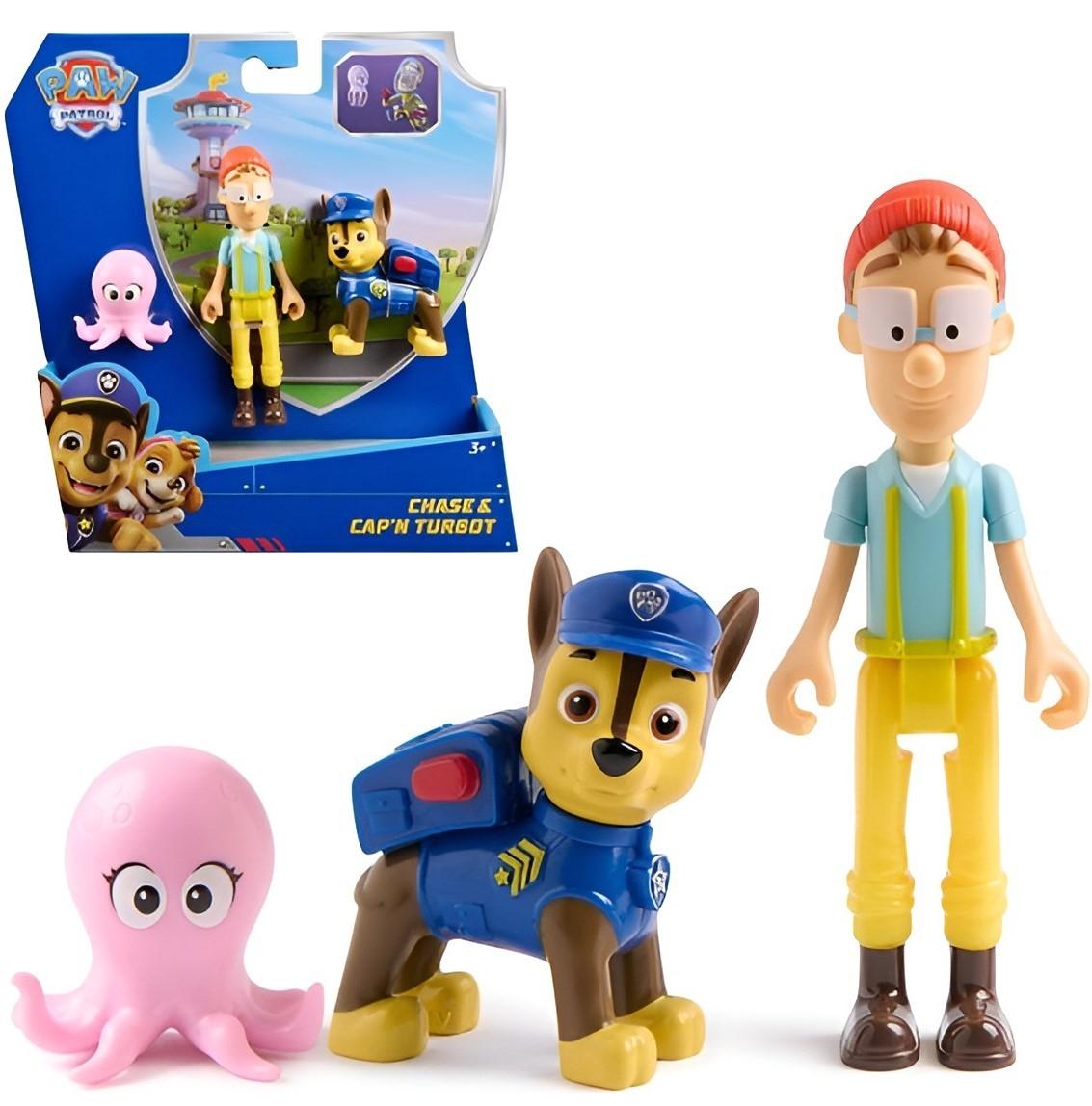 Набор игрушек Spin Master Paw Patrol: Chase&Cap'n Turbot (6072992)