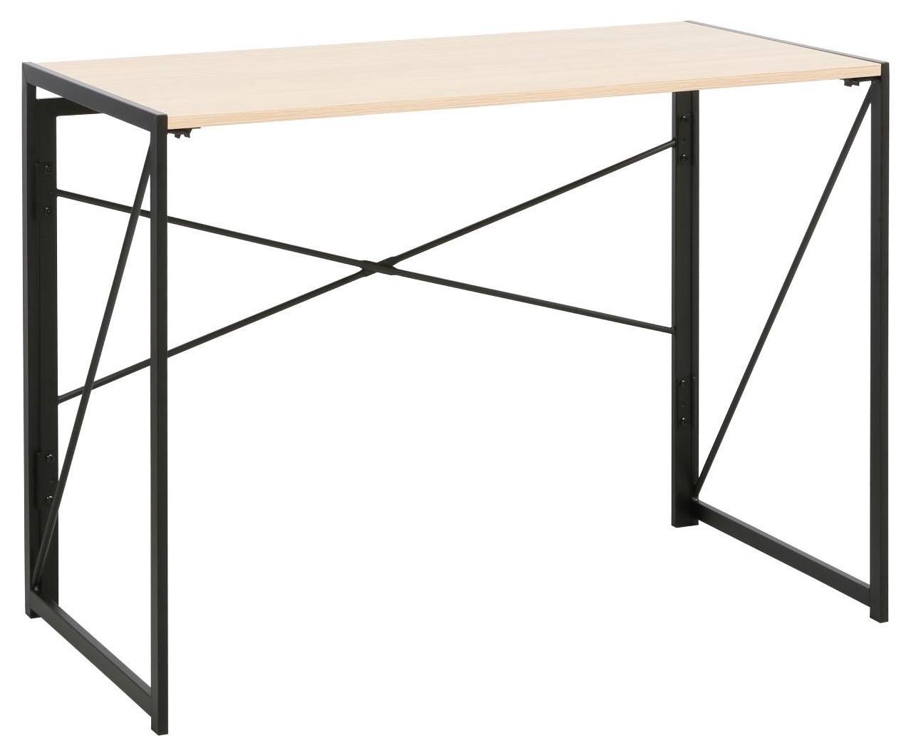 Masa de birou DP Aspen 100x50x75H Oak / Black