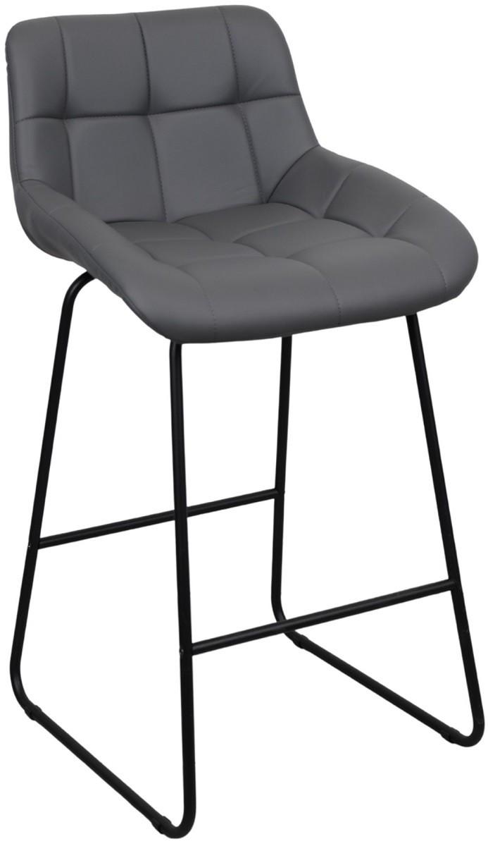 Scaun DP Nicole CFS Hoker LB Grey Eco-70+Black Legs