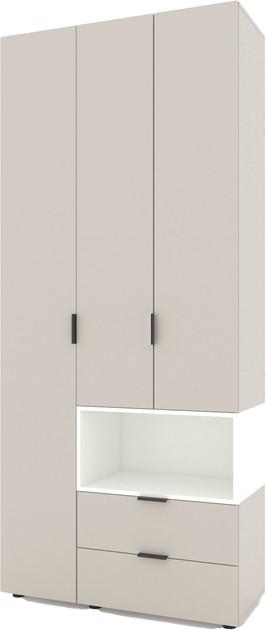 Шкаф Nex Home A002R Кашемир (Бежевый)/Alb