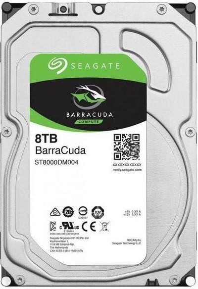 Жесткий диск (HDD) Seagate BarraCuda ST8000DM004 8TB