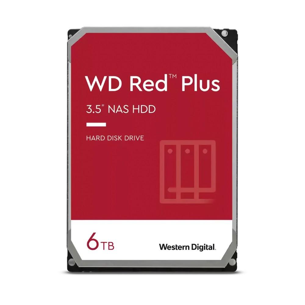 Жесткий диск (HDD) WESTERN DIGITAL Red Plus 6TB (WD60EFPX)