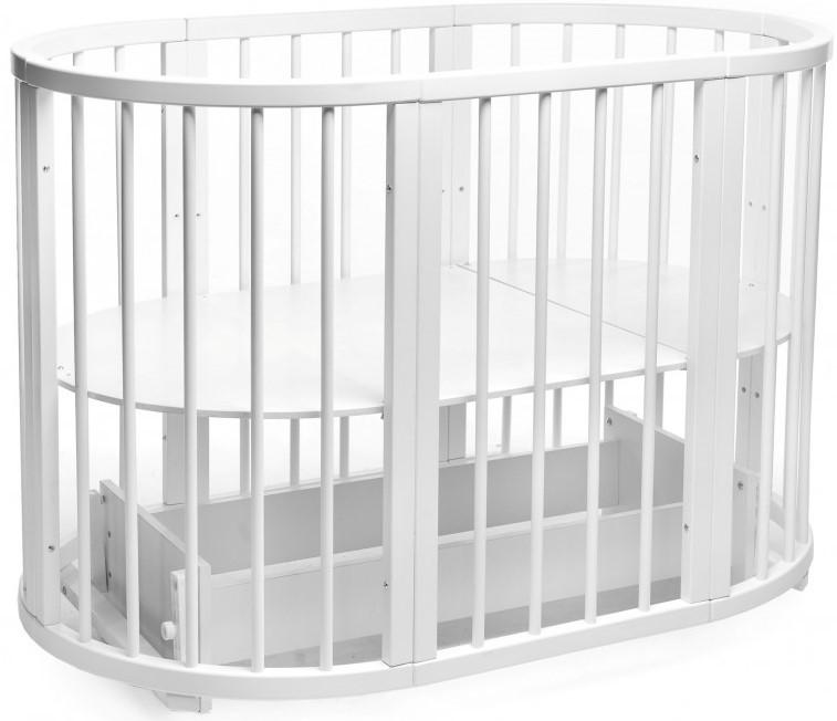 Детская кроватка Eucalyptus Olivia (DS-703) Gray