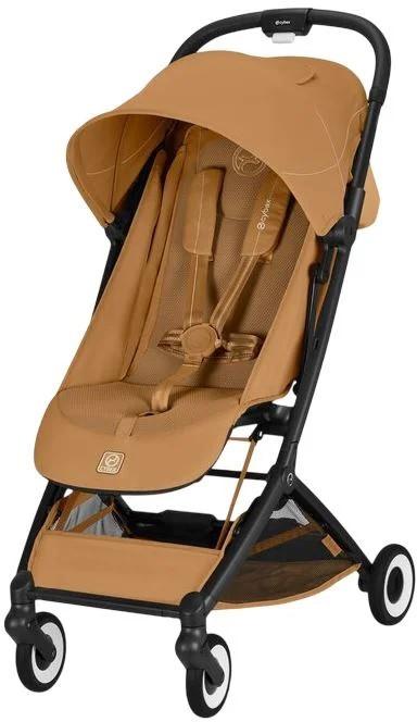 Carucior de plimbare Cybex Orfeo Matt Black Cinnamon Yellow