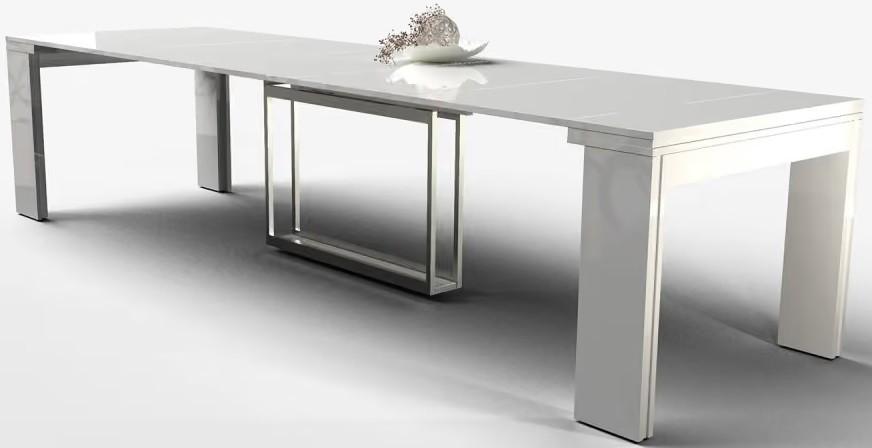 Masa ArtFlame Console Glossy White (Alb lucios) 3.2m