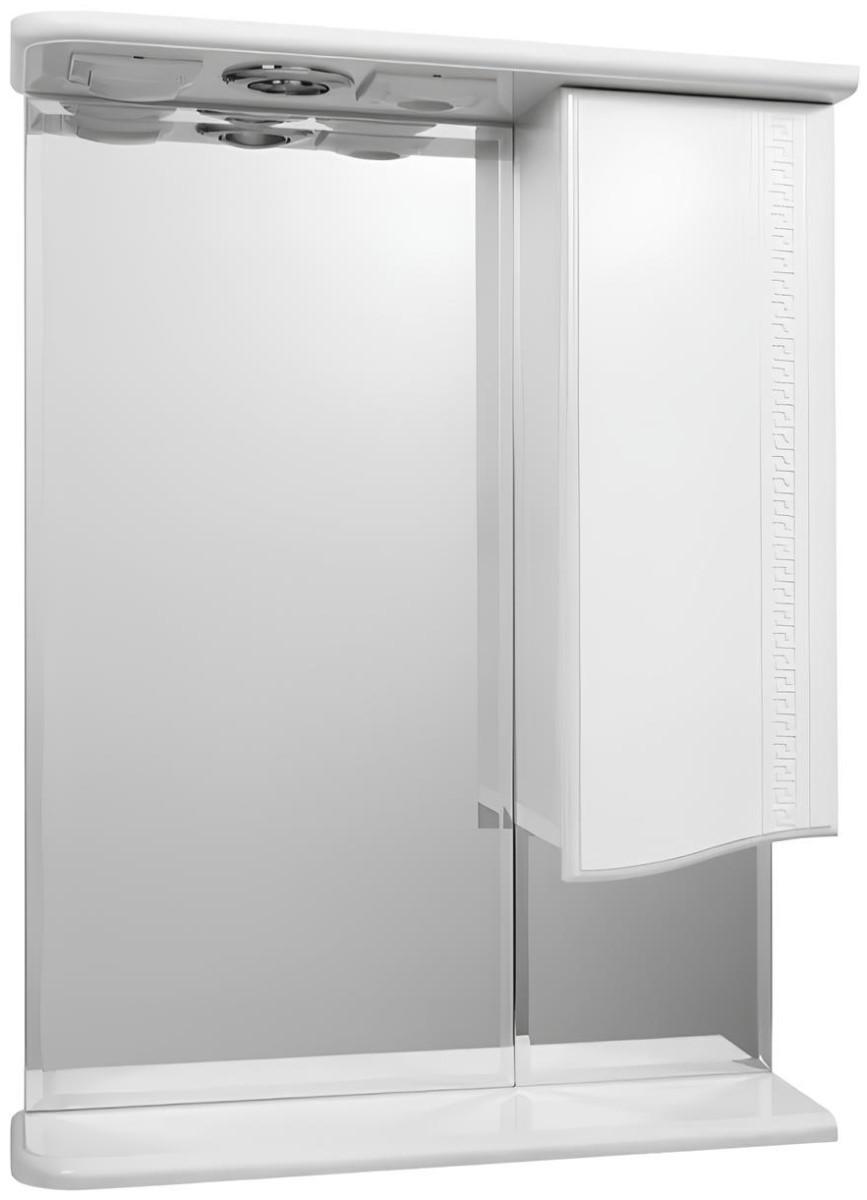 Шкаф в ванную Aquatoria 550 White (зеркало)