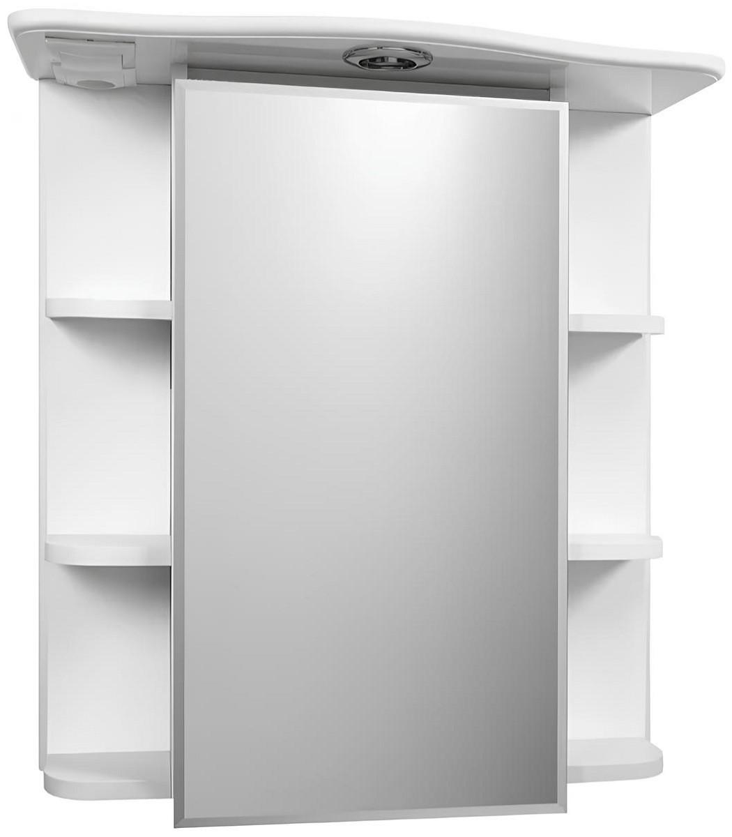 Шкаф в ванную Aquatoria 700 White полки (61000182)