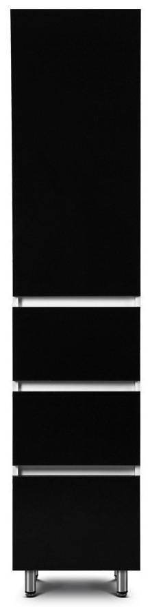 Шкаф пенал Aquatoria Penal 350x1900 Black