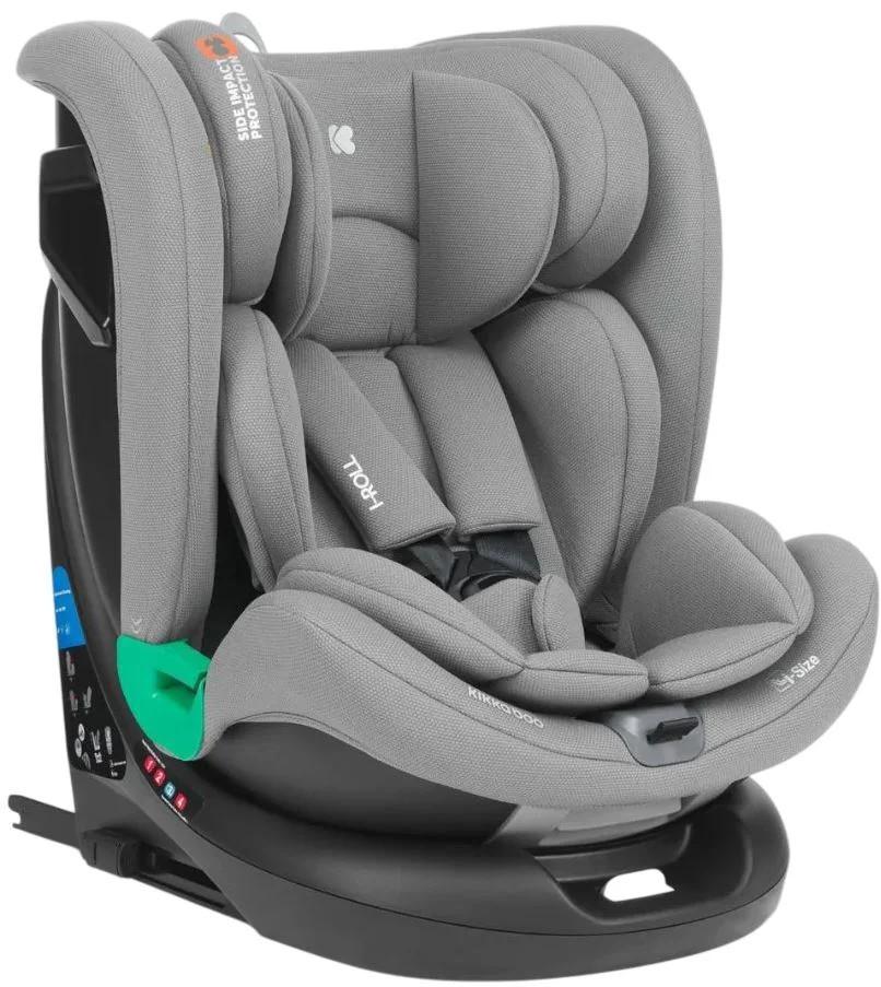 Scaun auto copii Kikka Boo i-Roll Light Grey