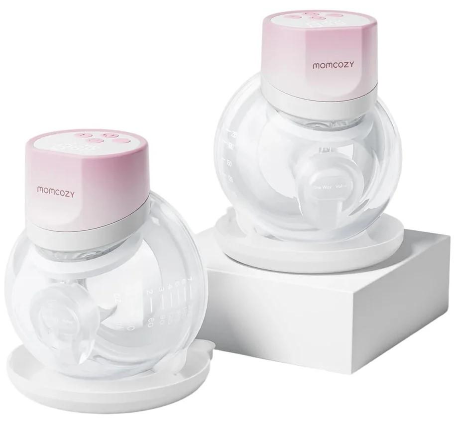 Молокоотсос электрический Momcozy S12 Pro Quick Pink