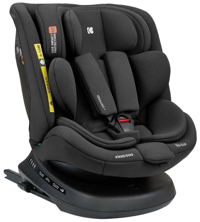 Scaun auto copii Kikka Boo i-Defend i-Size Black