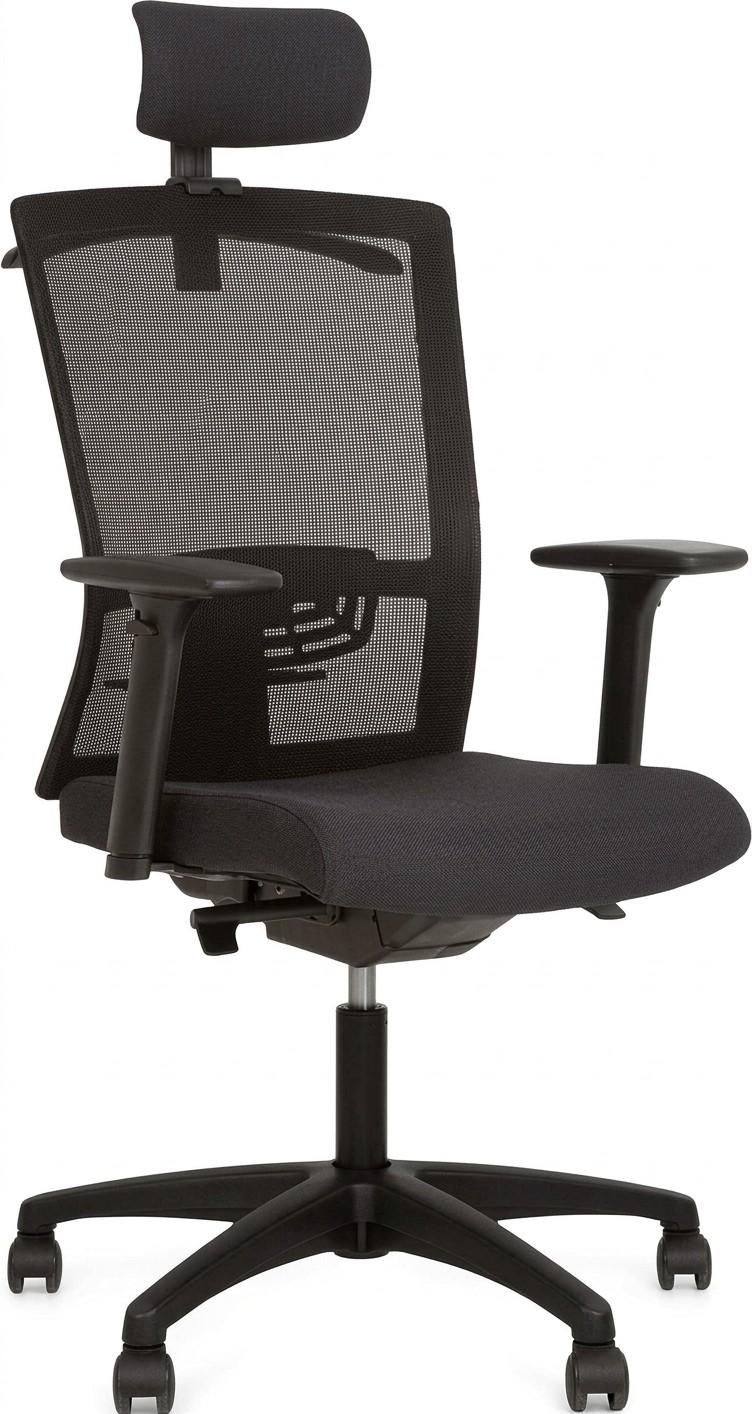 Fotoliu de birou Nowy Styl Stilo R HR SFB PL64 OH/5 ZT-25 Negru