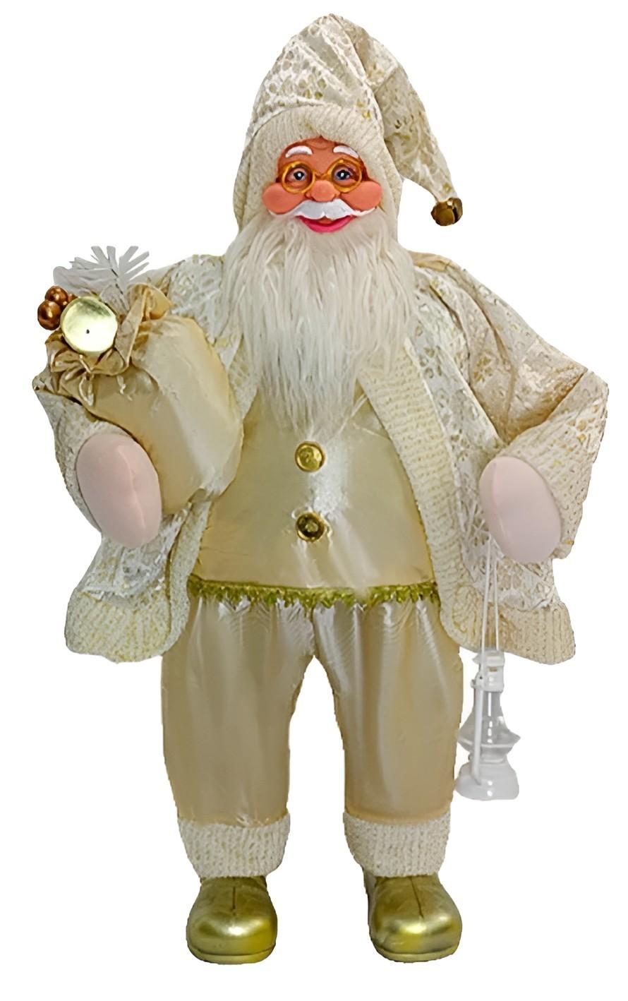 Decoratiune de Craciun VLM Mos Craciun Golden Christmas