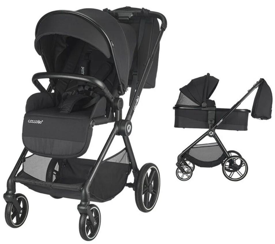 Коляска 2 в 1 Coccolle Lissia Black