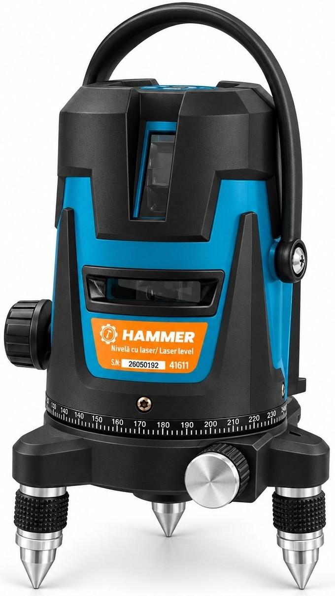 Лазерный уровень Hammer DU-TD4V1H