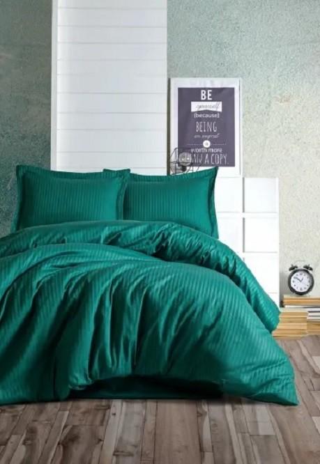 Albituri de pat Trendy Stripe Petrol Green