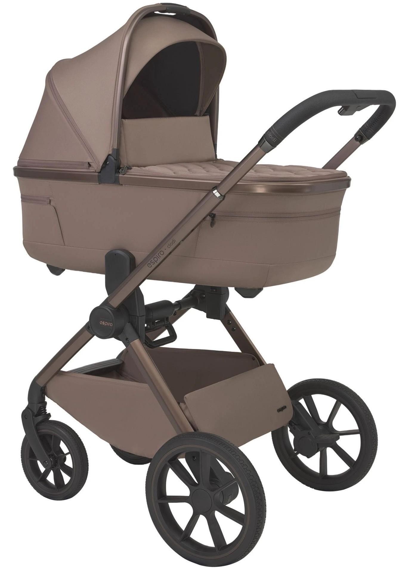 Коляска 2 в 1 Espiro Clodi 2026 Fashionable Brown