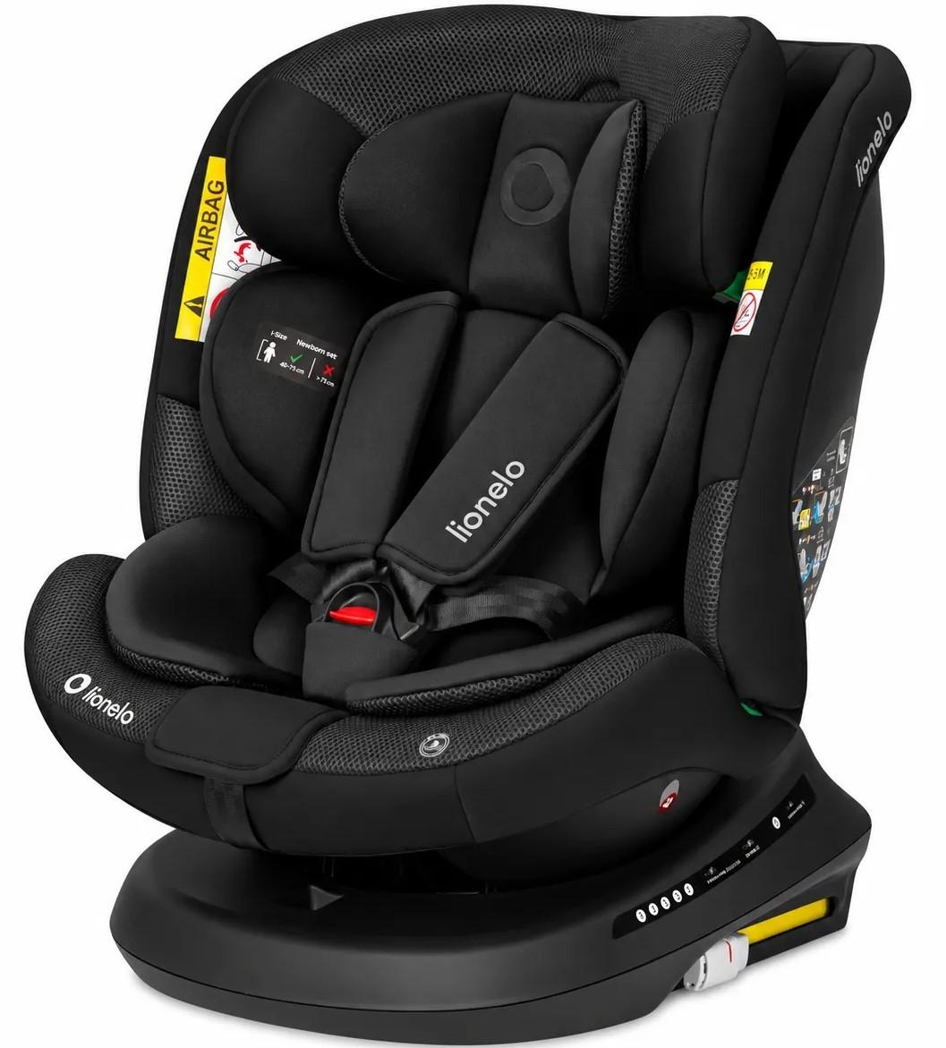 Детское автокресло Lionelo Bastiaan Plus Black Carbon