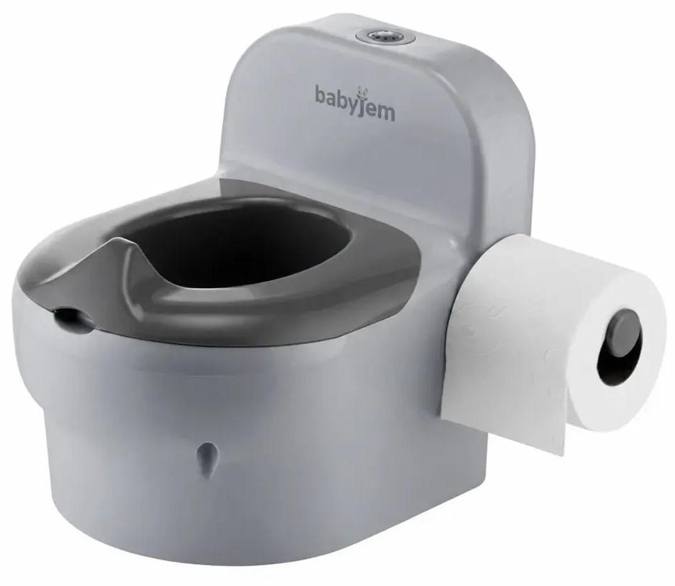 Горшок для детей BABYJEM Soft Grey 18 мес+