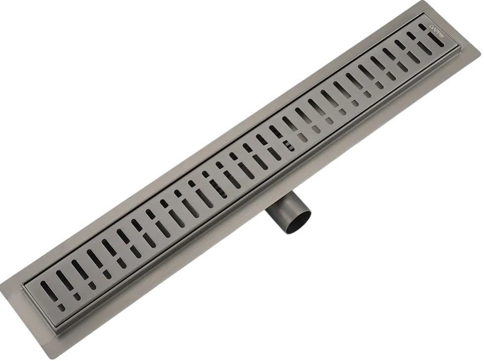 Rigola de dus Gappo G87007-39 INOX GRAFITE