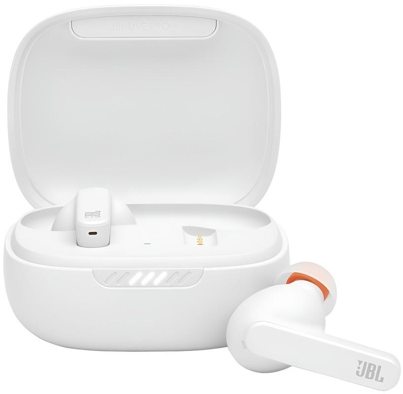 Casti JBL TWS Live Pro+ ANC White