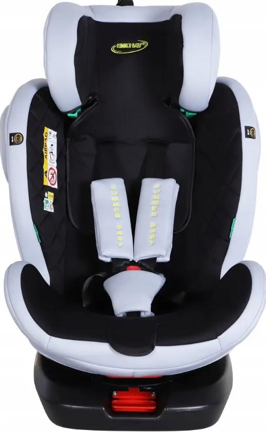 Scaun auto copii Summer Baby Faro 4573 Grey/Black