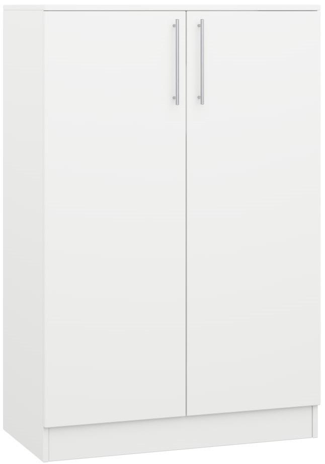 Comoda Mobildor Lux Practik (80x40x120H cm) Alb