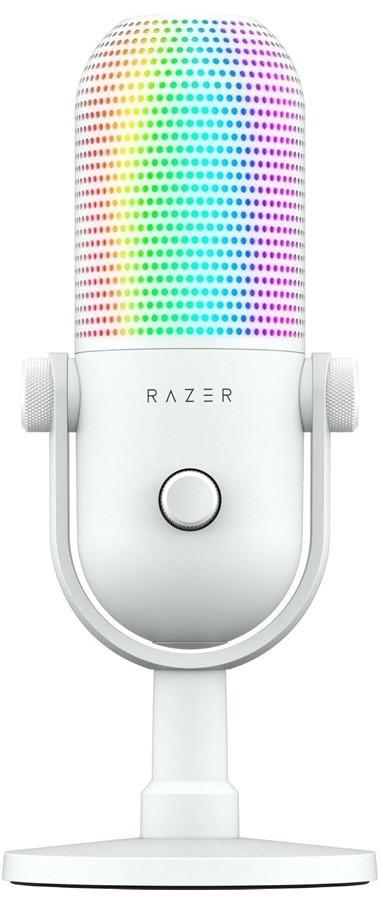 Microfon RAZER Seiren V3 Chroma 32-Bit DSP RGB White Edition