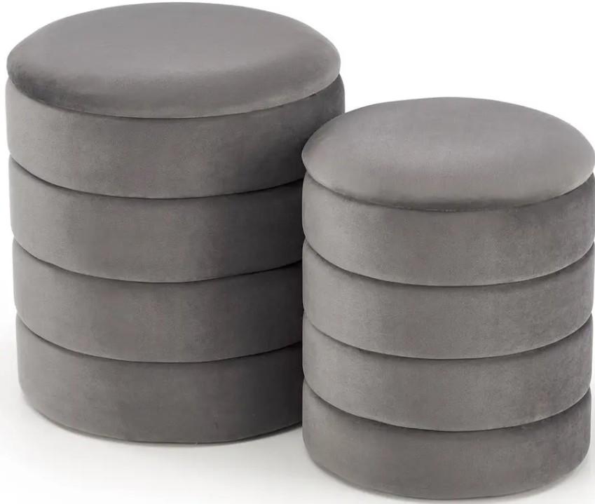 Bancheta Halmar Pacho 2pcs Grey