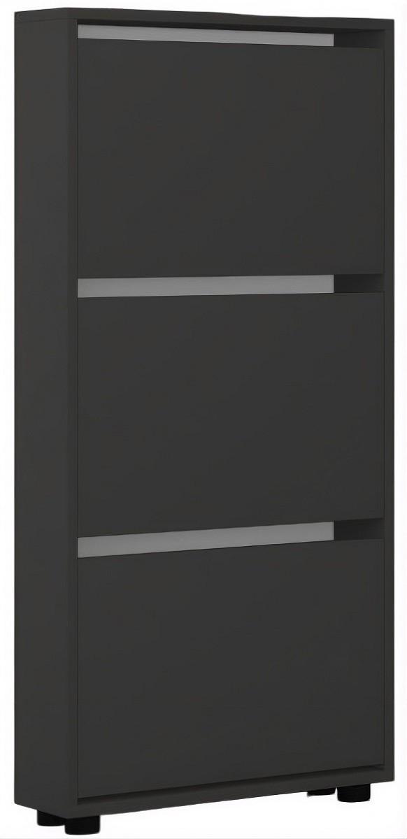 Обувница Mobildor Lux Leo Slim (50x16x125H см) Антрацит