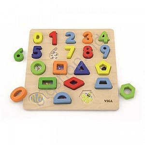 Интерактивная игрушка VIGA Numbers and Shapes