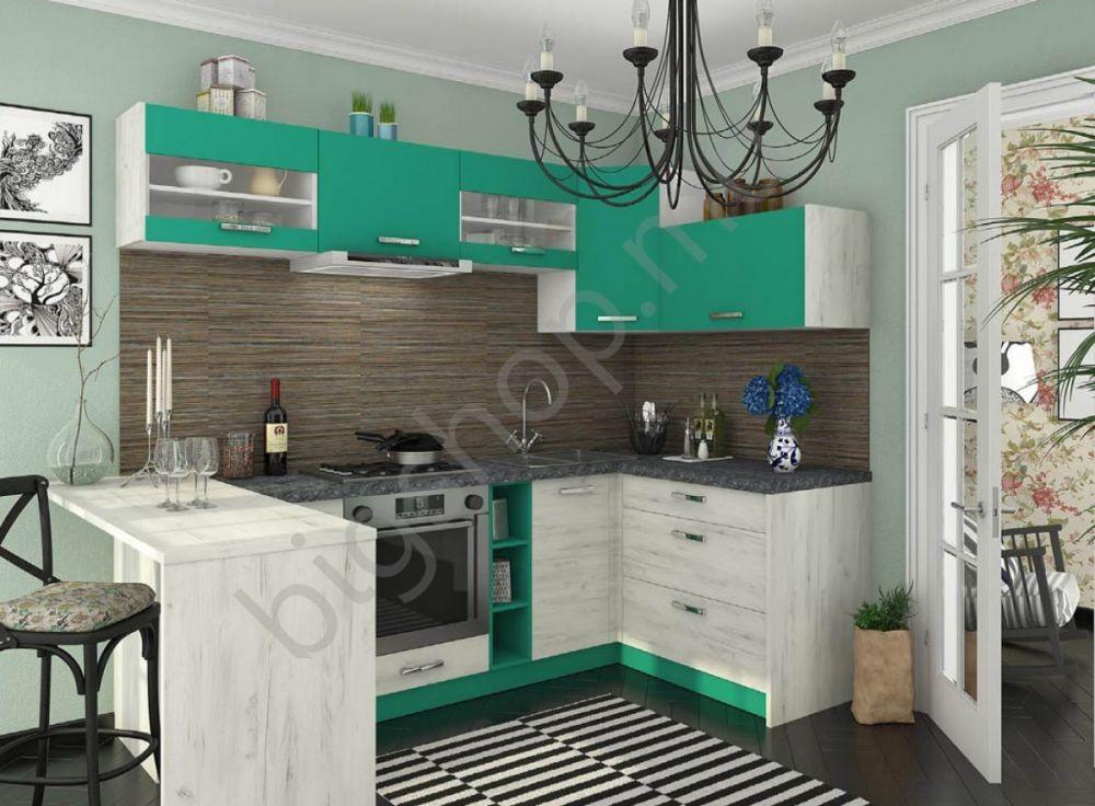 Set mobila bucatarie Sokme Sarlotta 2 (2,4х1,4 m)