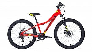 Bicicleta de munte Forward Twister 24 Red/Bright Green