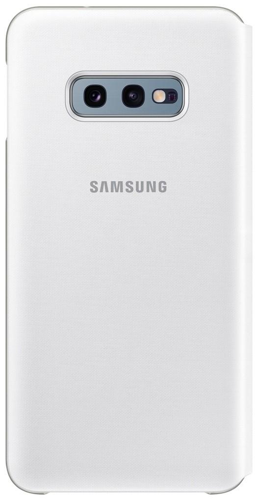 Husa pentru telefon Samsung Original Galaxy S10E LED Flip Wallet White (127790)