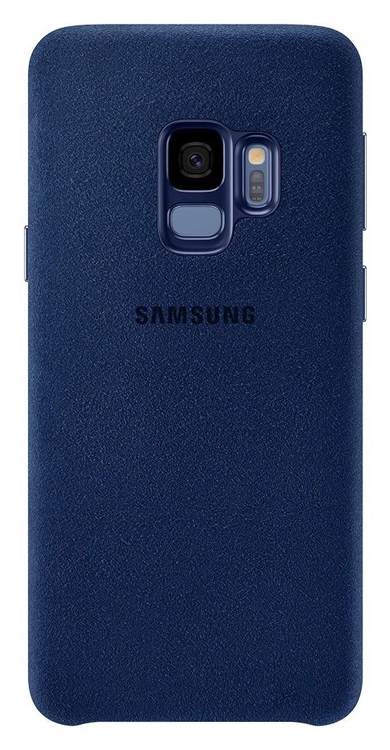 Husa pentru telefon Samsung Original Galaxy S9 Alcantara cover Blue (127800)