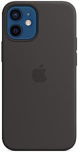 Husă Apple Original iPhone 12 mini Silicone Case with MagSafe Black (127727)
