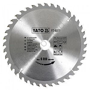 Disc Yato 250 x 20 x 3.2 x 2.2 mm