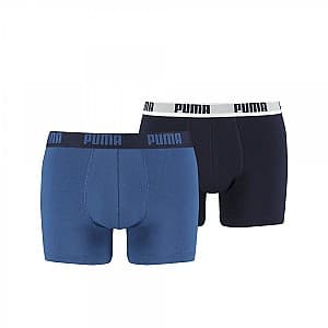 Lenjerie de corp barbati Puma BASIC BOXER 2P + Blue