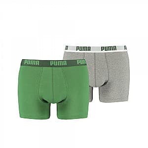 Мужское нижнее белье Puma BASIC BOXER 2P + Green