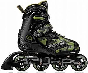 Роликовые коньки Spokey Makan Black Green 40-43 (926985)