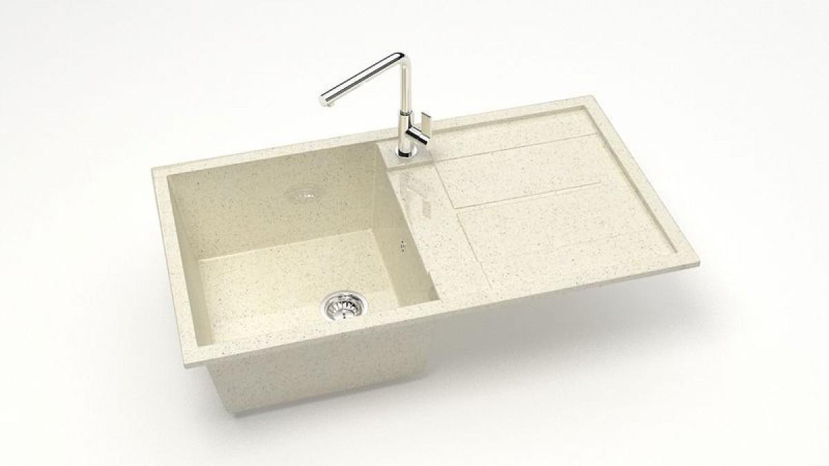 Chiuveta de bucatarie Marrbaxx Z017Q2 Beige Lucios