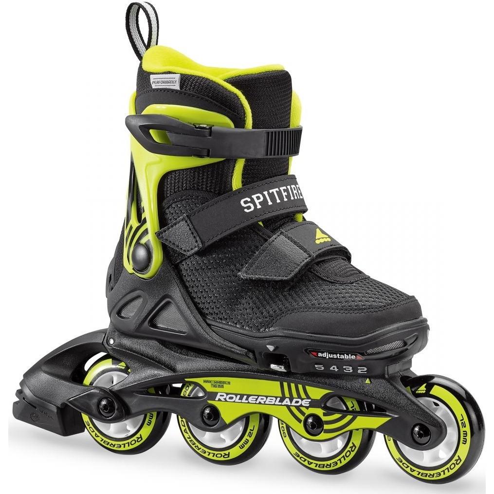 Роликовые коньки Rollerblade  Spitfire SL Black/Green (28-32)
