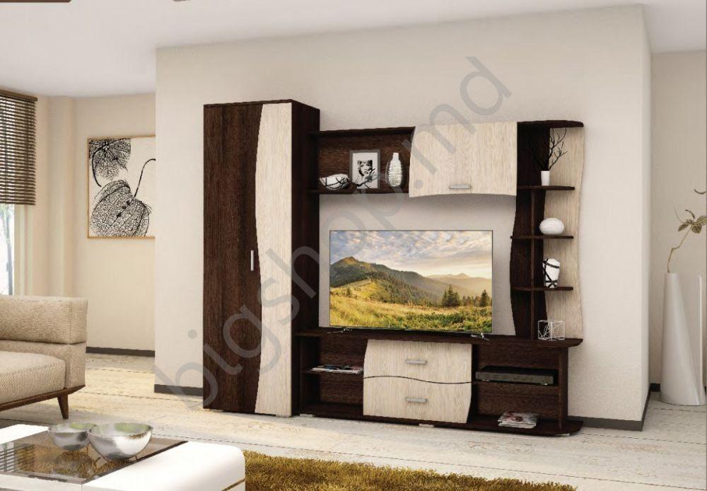 Living Astrid-mebel Garmonia 3 (stejar wenge/stejar laptos)