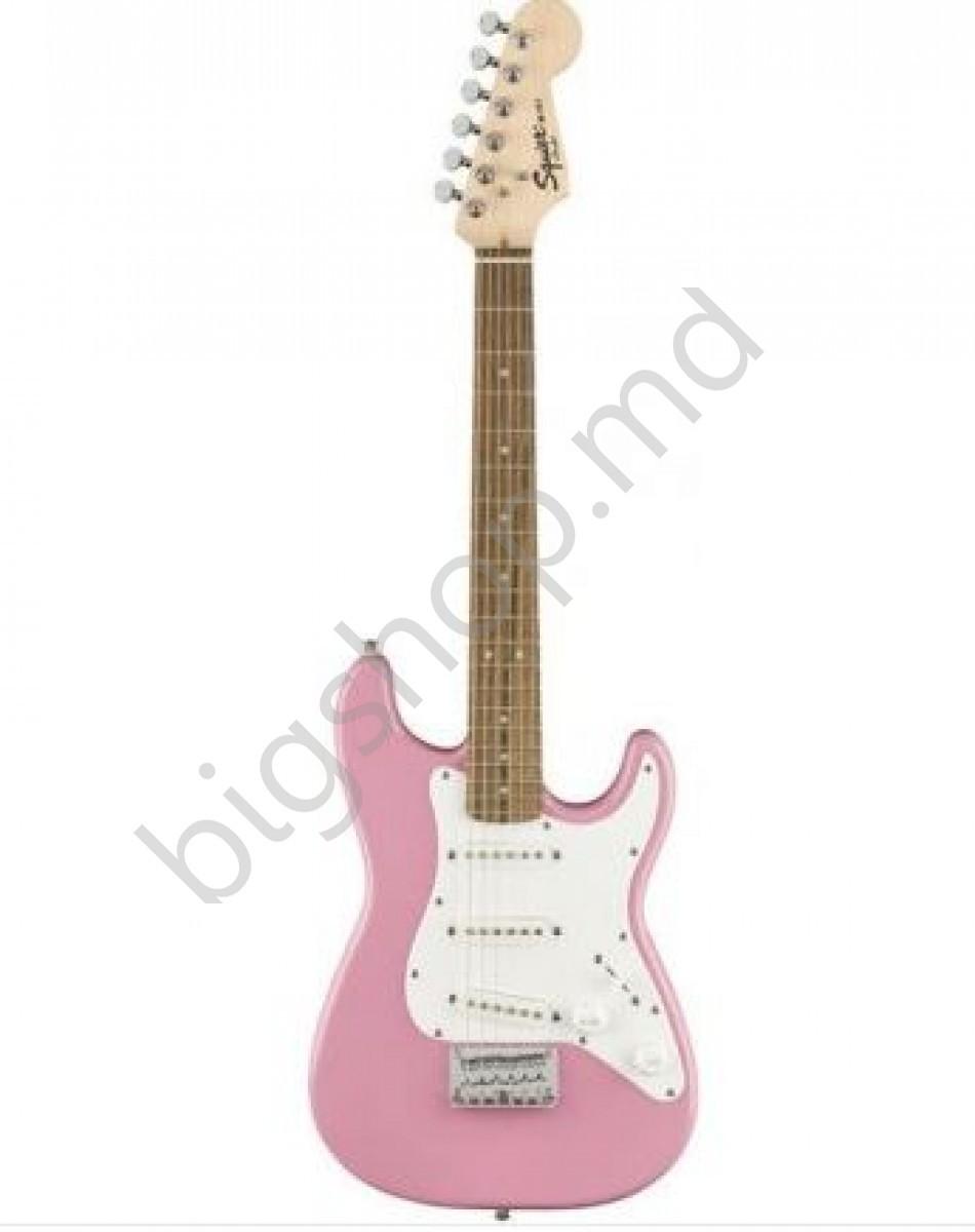 Chitara electrica Fender Squier Mini Strat V2 Pink